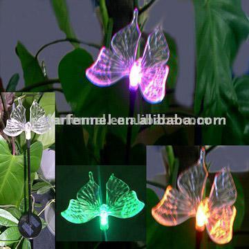  Solar Power Lighting, Solar Butterfly (Солнечные системы освещения, солнечная бабочка)