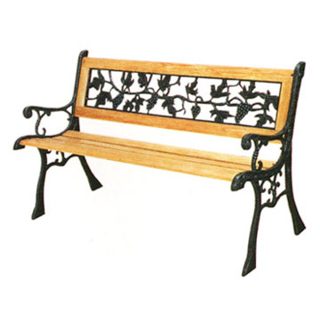  Cast Iron Garden Bench (Fonte Banc de jardin)