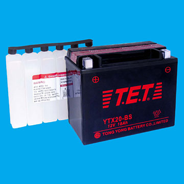  Maintenance-Free Motorcycle Battery (Необслуживаемые аккумуляторы мотоциклов)