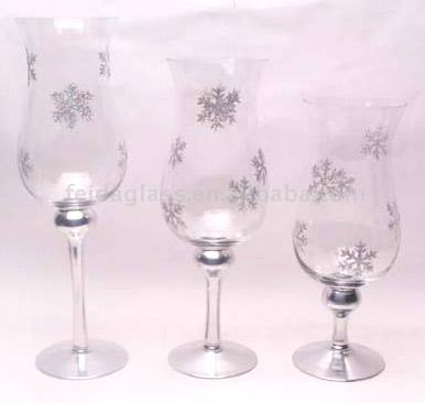  Glass Candleholder ( Glass Candleholder)