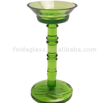  Glass Candleholder (Glas Kerzenhalter)