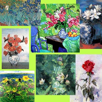  Flower Paintings