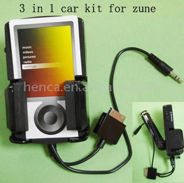  Zune Car Kit Fm Transmtiter (Zune автомобильный комплект Fm Transmtiter)