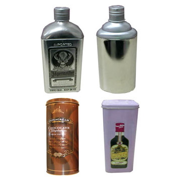  Tin Wine Boxes