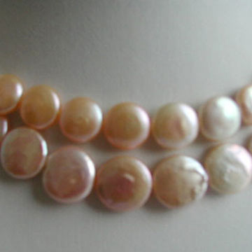  Coin Pearl Necklace (Coin Жемчужное ожерелье)