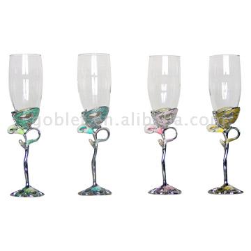  Champagne Glass (Calla and Butterfly Style) (Champagne Glass (Calla et Butterfly Style))
