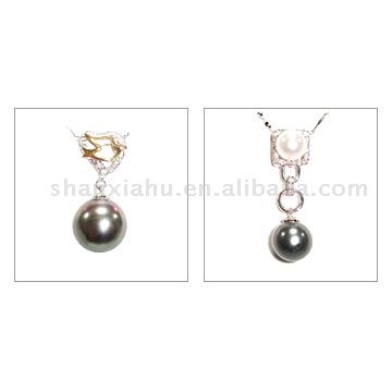  18k Gold Tahiti Pearl Pendant ( 18k Gold Tahiti Pearl Pendant)