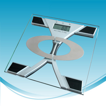  Body Fat Scale ,Glass Electronic Bathroom Scale--0303
