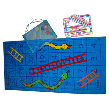  Sheared Printed Game Beach Towels (Sheared печатная игра Пляжные полотенца)