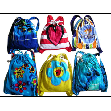  Sheared Printed Beach Towel Bags (Sheared Печатный пляжное полотенце сумки)