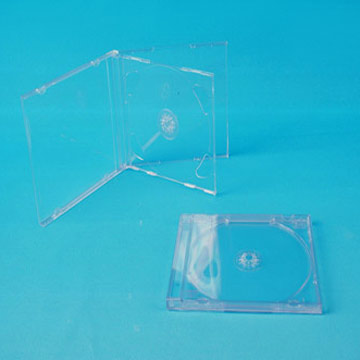 10.4mm Transparent CD-Tasche (Einzel / Doppel / Dreifach) (10.4mm Transparent CD-Tasche (Einzel / Doppel / Dreifach))