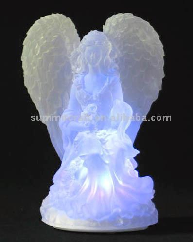  LED Polyresin Figurine of Angel (Светодиодные Polyresin Фигурка ангела)
