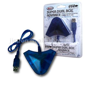  PS2 Super Dual Box Advance-PS/PS2 to USB Adapter