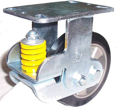  Shock-Proof Aluminum-Core Rubber Castor