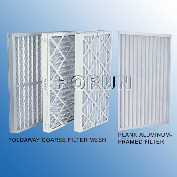  Foldaway Coarse Filter Mesh, Plank Aluminum-Framed Filter (Гнущейся фильтр с крупной сеткой, Планк Алюминиевая рама фильтра)