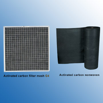 Activated Carbon Filter Mesh, Activated Carbon Nonwoven (Filtre de Carbone Activé Mesh, le charbon actif non-tissés)