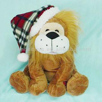  11" Plush Toy (Christmas Dancing Lion) (11 "Plush Toy (Noël Dancing Lion))