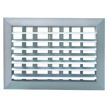  Air Diffuser with Double Deflection Wall Grille (Diffuseur d`air avec double déflexion Wall Grille)