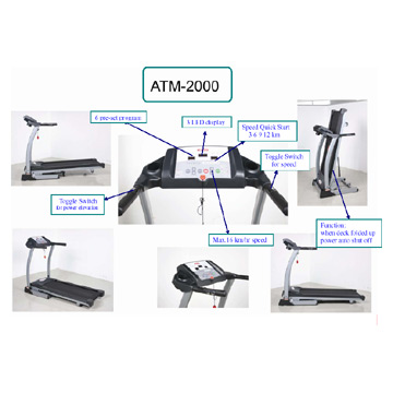  Motorized Treadmill (Motorisierte Laufband)