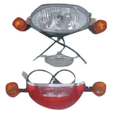  Motorcycle Set Lamp (Moto a Lamp)