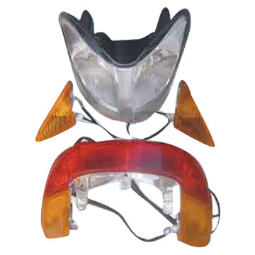  Motorcycle Set Lamp (Moto a Lamp)