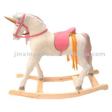  Plush Rocking Horse (Peluche Cheval à bascule)