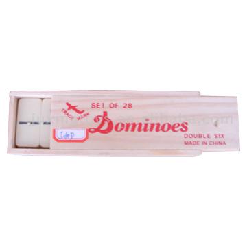  D-6 Dominos (Wooden Box) (D-6 Dominos (Wooden Box))
