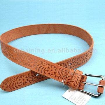  Genuine Leather Belt with Metal Buckle (Подлинное кожаный пояс с пряжкой металл)