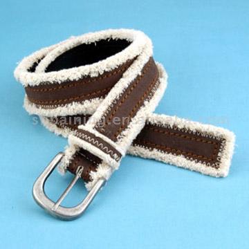  PU Leather Belt with Metal Buckle (ПУ кожаный пояс с пряжкой металл)