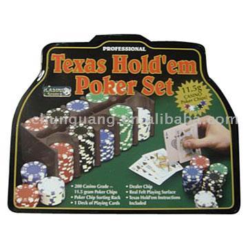200pcs Poker Chip in Tin Box (200pcs Poker Chip in Tin Box)