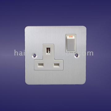  10A 3/6 Gang 1/2 Way Plate Switches (10A 3 / 6 Gang 1 / 2 ходовые Plate ключи)