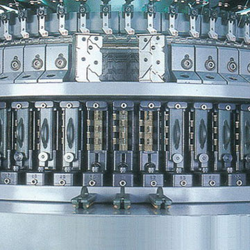  37-Step Jacquard Double Knitting Machine