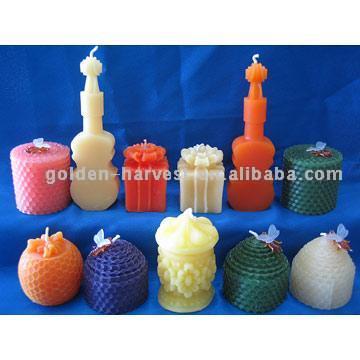  Beeswax Candles (Пчелиный воск свечи)
