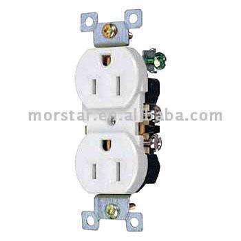  UL Listed Straight Blade Receptacle ( UL Listed Straight Blade Receptacle)