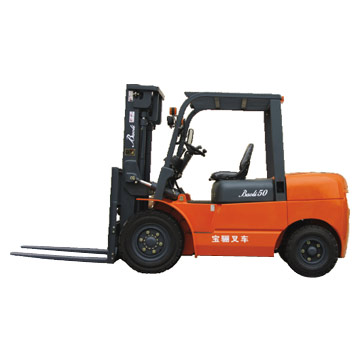  4.0-5.0T Diesel Engine Powered Forklift Truck ( 4.0-5.0T Diesel Engine Powered Forklift Truck)