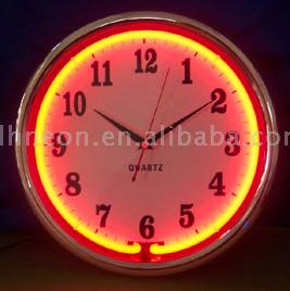  12" Neon Clock
