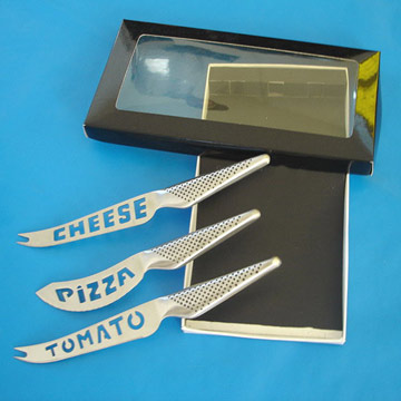  3pcs Cheese Knife Set (3pcs Couteau à fromage Set)