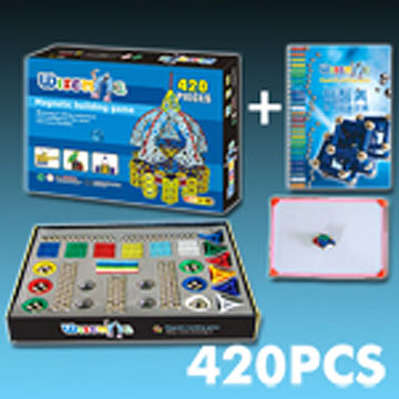  420pc Magnetic Buidling Game (420pc Магнитные Новостройка игр)