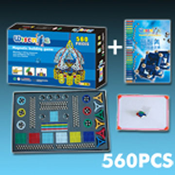  560pc Magnetic Buidling Game ( 560pc Magnetic Buidling Game)