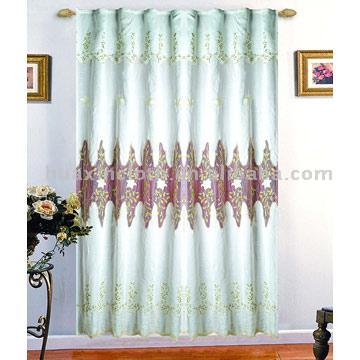  Embroidered Curtain