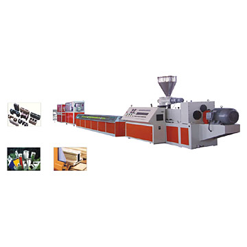  PVC Plastic Profile Production Line (PVC Plastic Profile Ligne de production)