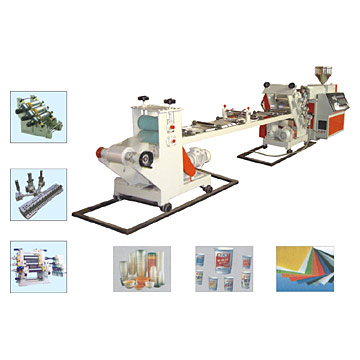  Plastic Panel / Sheet Production Line (Les panneaux en plastique / Sheet Ligne de production)