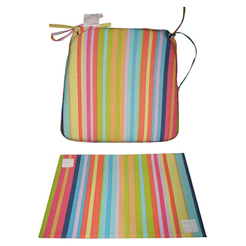  Stripe Print Placemat ( Stripe Print Placemat)