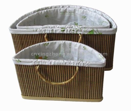  Bamboo Laundry Basket