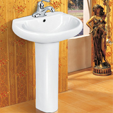  Basin With Pedestal ( Basin With Pedestal)