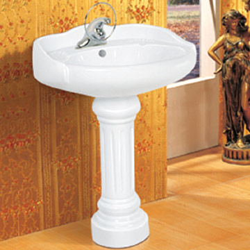  Basin With Pedestal ( Basin With Pedestal)