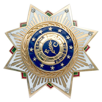  Cloisonne Badge (Перегородчатая Знак)