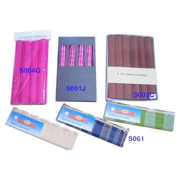  Bamboo Placemat Sets (Bamboo Tischset Sets)