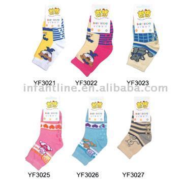 Non-Skip Bottom Baby Socks (Non-Bottom Перейти Baby носки)