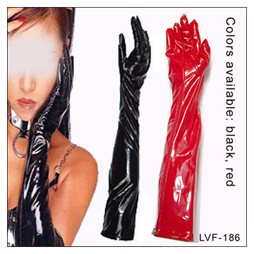  Shiny PVC Gloves